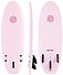 more on Gnaraloo Dune Buggy Marshmallow Pink Soft Surfboard 4 ft 10 inches