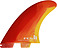 more on FCS II MR PC Twin+1 M-L Surboard Fin Set Sunset Swirl