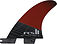 Photo of FCS II MB PC Carbon Carver Red Quad Rear Set Medium 