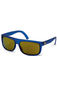 more on Dragon Wormser Matte Blue Gold Ionized Sunglasses