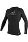 more on Oneill Mens 6oz Skins LS Crew Rash Vest Black