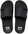 more on Reef Fanning Slide Mens Shoes Black Silver