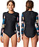 more on Oneill Girls Bahia Lycra Back Zip LS Surfsuit Balmy Nights