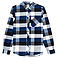 more on Element Men's LS Flannel Shirt Lumber Navy White