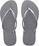 more on Havaianas Ladies Slim Metallic Steel Grey Thongs