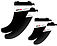 Photo of Maui Fin Company NUUS Carbon Quads 24 