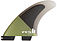 Photo of FCS II Carver Performance Core Eucalyptus Tri Fin Set 