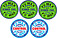 more on FU WAX Surf Wax Mixed 5 Pack Summer Cool and Cool
