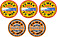 Photo of FU WAX Surf Wax Mixed 5 Pack Warm and Tropical 