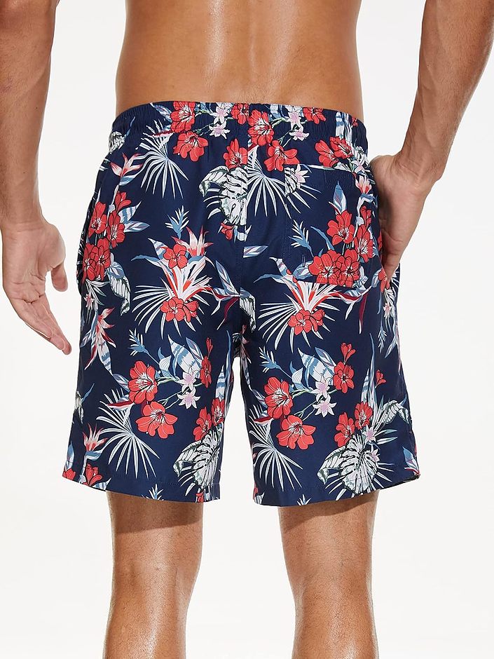 Mens Board Shorts - Floral - Image 2