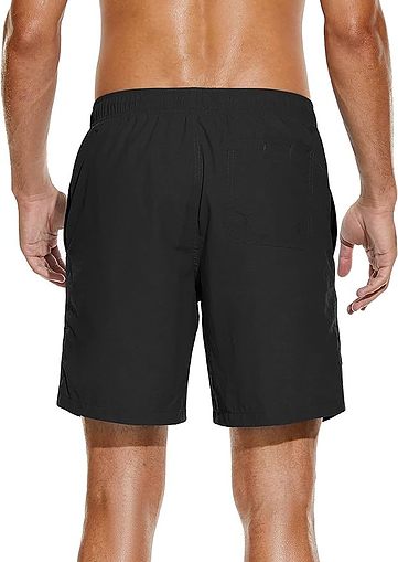 Mens Board Shorts - Black - Image 2