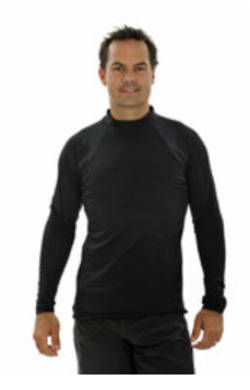 more on Mens Long Sleeve Rash Shirt - Black