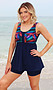 Photo of Swing Tankini Top Navy Miami Chlorine Resistant 