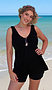 Photo of Swing Tankini Top Argyle Chlorine Resist 