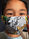 Photo of Child Cotton Face Mask - Shaped Jungle Print 
