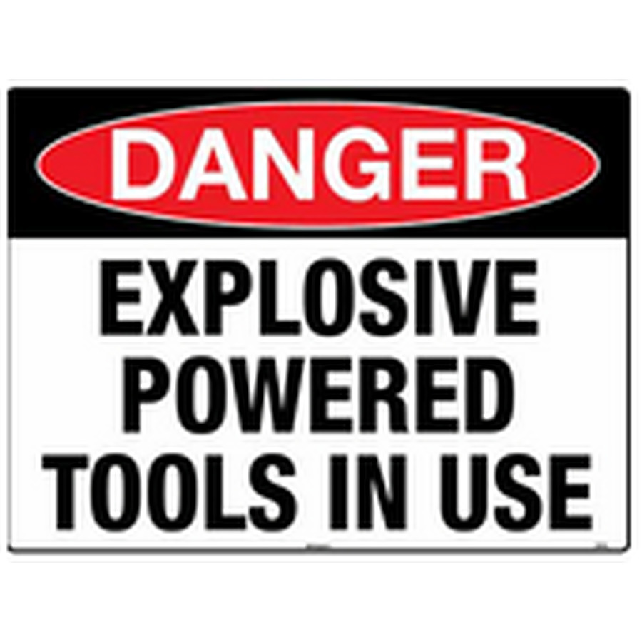 Explosive Powered Tools In Use - Image 1