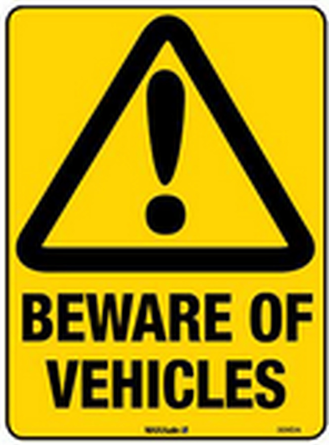 Beware Of Vehicles - Image 1