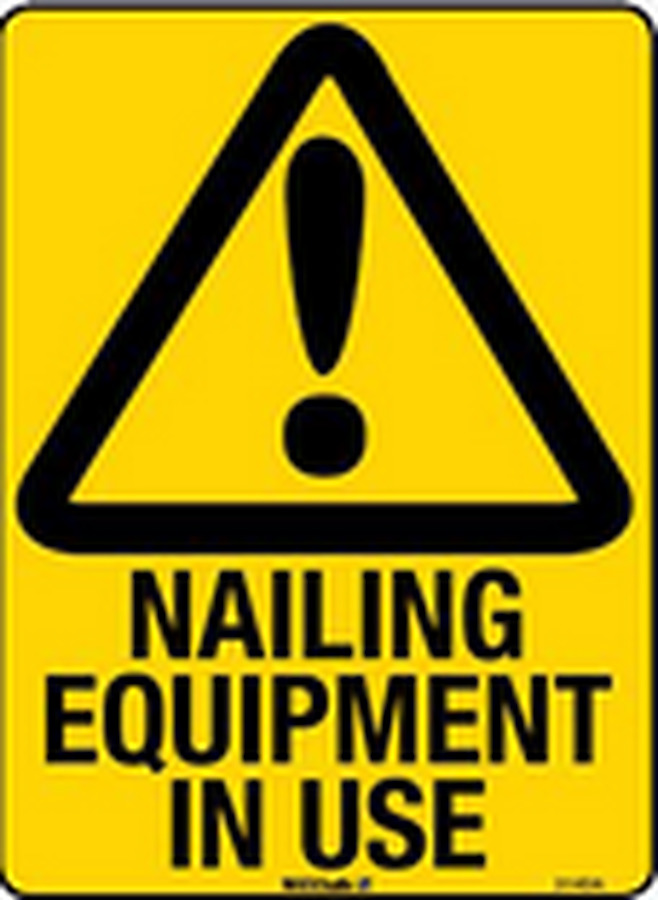 Nailing Equipment - Nail Gun In Use - Image 1