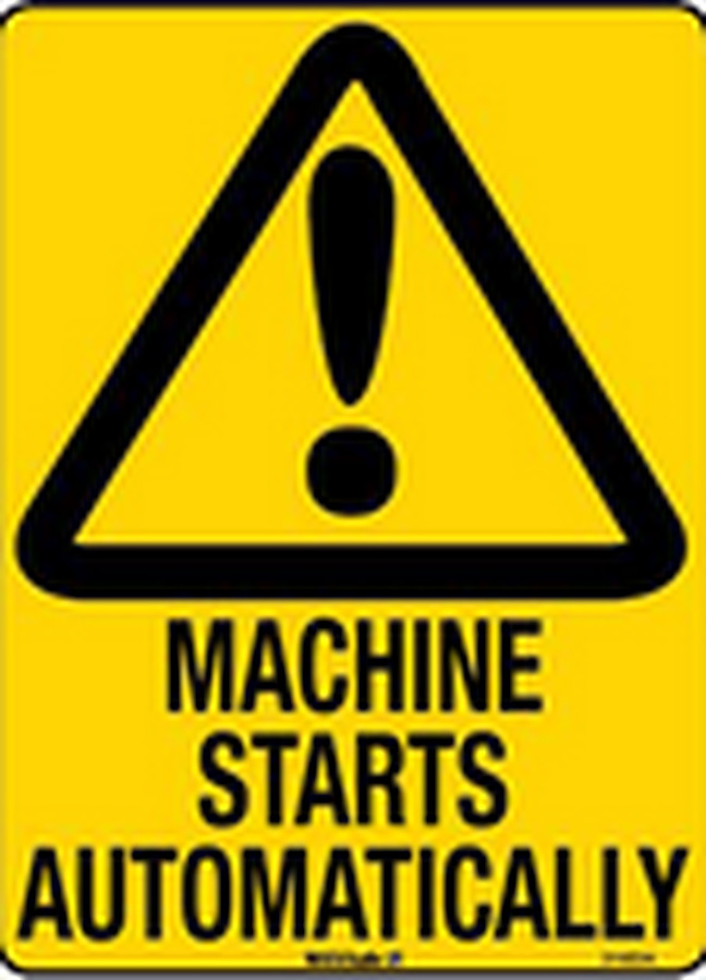 Machine Starts Automatically - Image 1