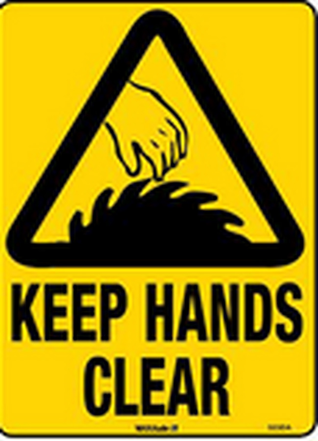 Keep Hands Clear - Image 1