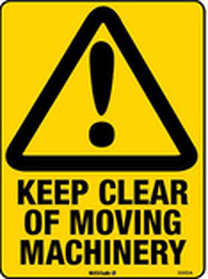 Keep Clear Of Moving Machinery - Image 1