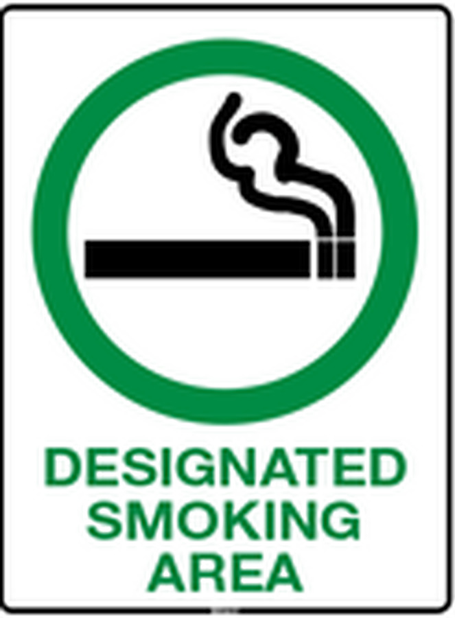 Designated Smoking Area - Image 1