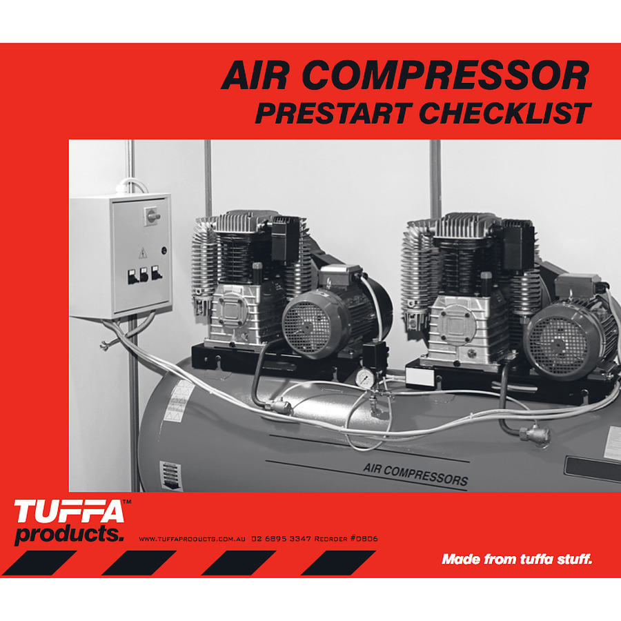 Air compressor Prestart Book - Image 1