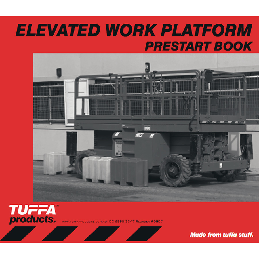 Elevated Work Platform Prestart Book - Image 1