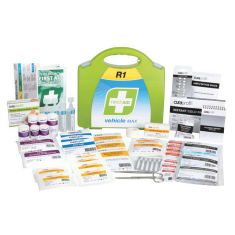 Vehicle Max Hardcase First Aid Kit WPHS Approved - Image 1