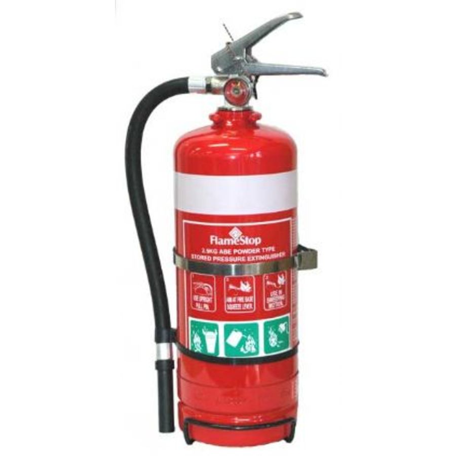 1.5kg ABE fire extinguisher with bracket - Image 1