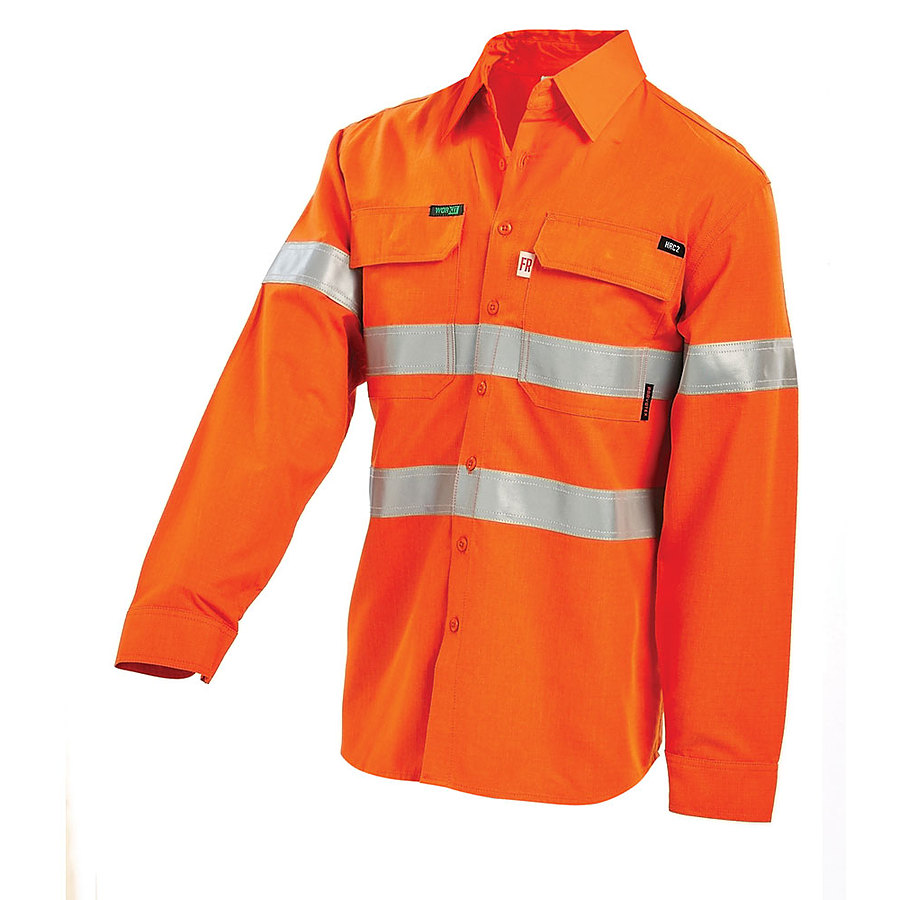 HRC1 HI-VIS 2-TONE LIGHTWEIGHT SHIRT WITH REFLECTIVE TAPE - Image 3