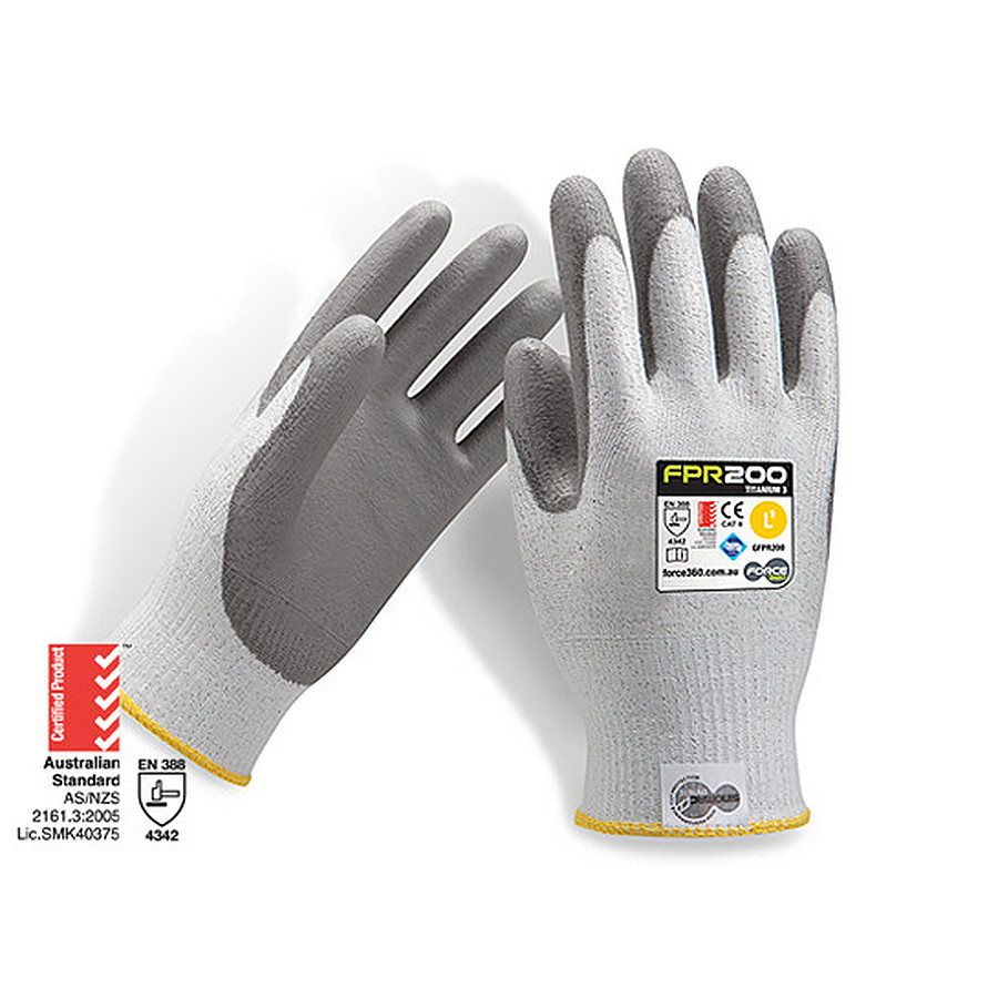 Titanium 3 Cut 3PU Glove - Image 1