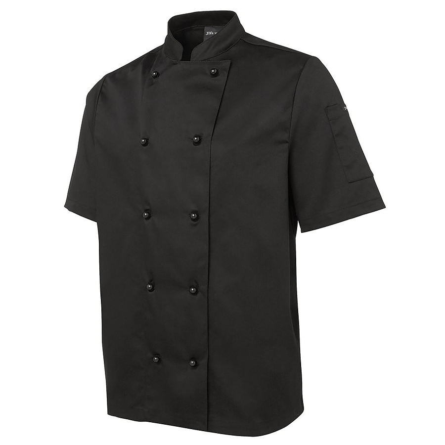 Short Sleeve Unisex Chefs Jacket - Image 4