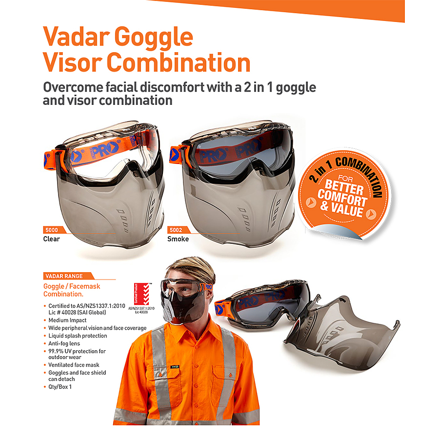 Goggle Visor Combination - VADAR - Image 5