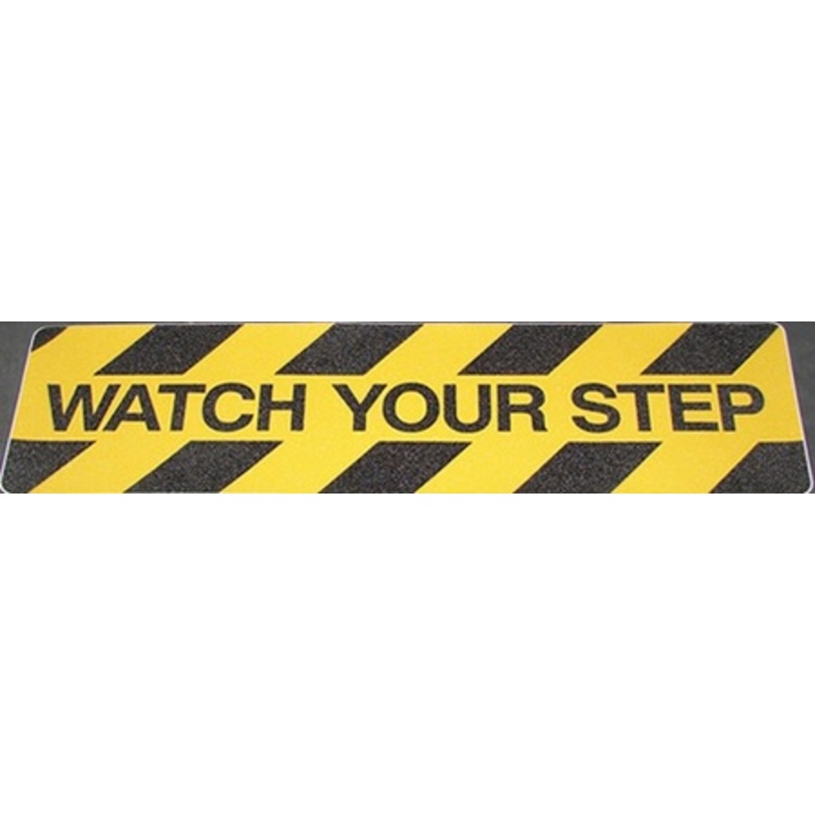 Watch your step anti slip floor sticker - Image 1