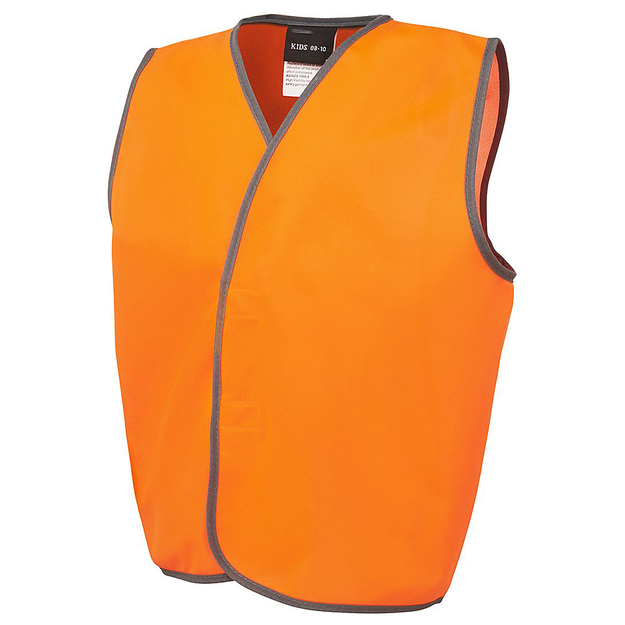 Kids Safety Vest Yellow - Image 1