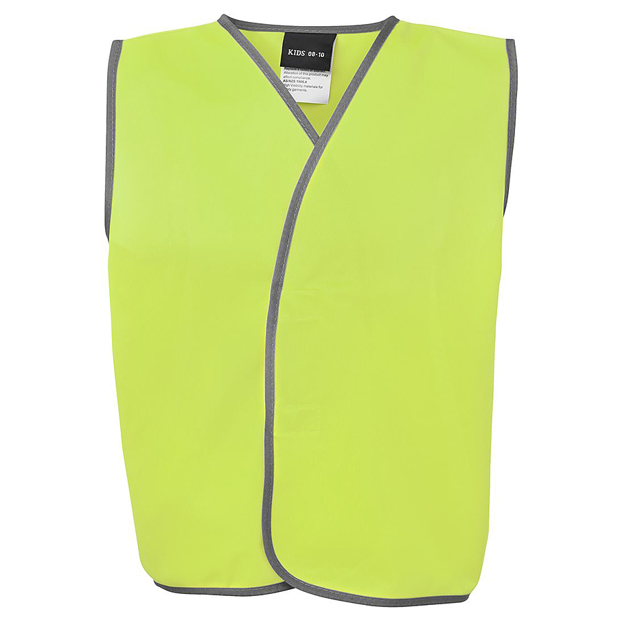 Kids Safety Vest Yellow - Image 1