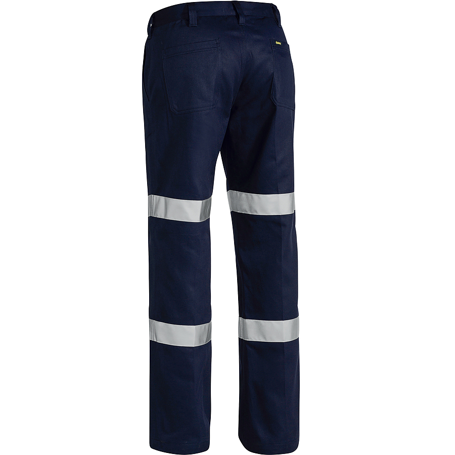 Cotton Drill Work Pants With Double 3M™ Reflective Tape - Image 2