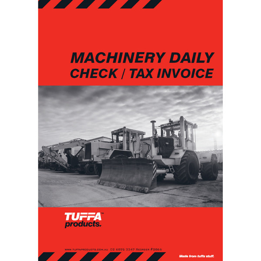 Machinery Daily Checklist book - Image 1