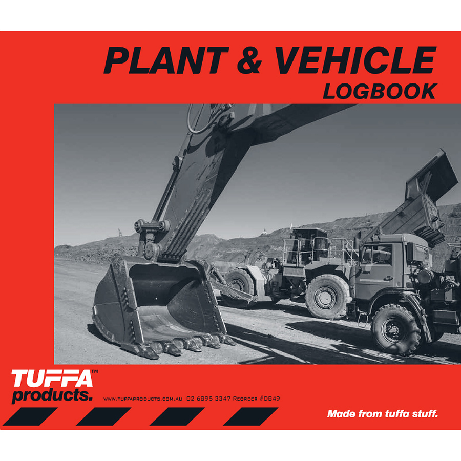 Plant and Vehicle Log Book - Image 1