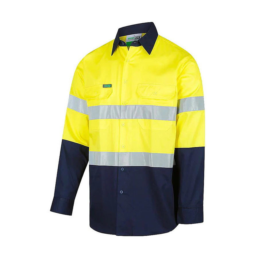 Hi-Vis Light Weight Long Sleeve Reflective Shirt with 3M Tape - Image 3
