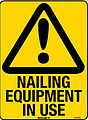 Nailing Equipment - Nail Gun In Use