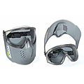 Guardian wide vision goggle and visor