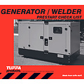 Welder Generator Prestart Book