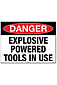 Explosive Powered Tools In Use