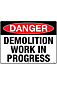 Demolition Work In Progress