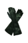 Green PVC  glove - 45cm