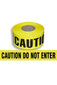 Barricade Tape - CAUTION DO NOT ENTER - 75mm x 100mtrs