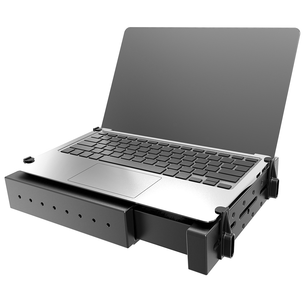 RAM-234-3FL  RAM Universal Laptop Tough-Tray Holder with Flat Retaining Arms - Image 2