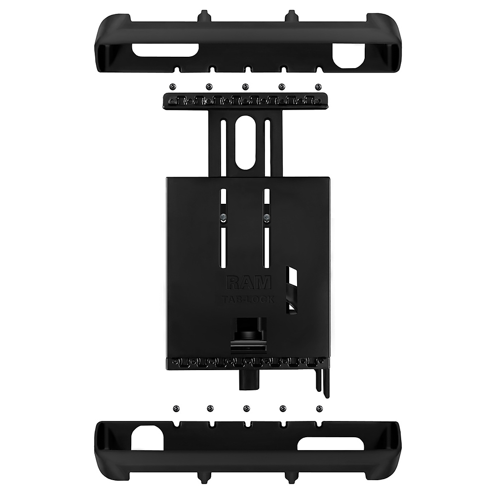 RAM-HOL-TABL8U  RAM Tab-Lock  Locking Cradle for 10inch Screen Tablets WITH HEAVY DUTY CASES including the Apple iPad 1-4 - Image 4